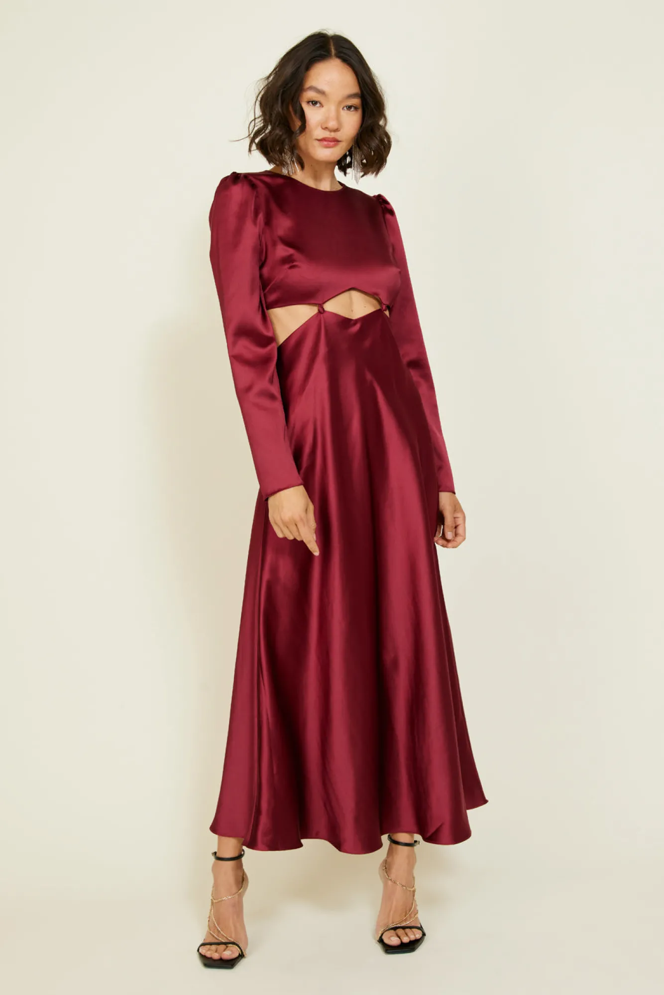 Line & Dot MIRA LONG SLEEVE DRESS- Dresses