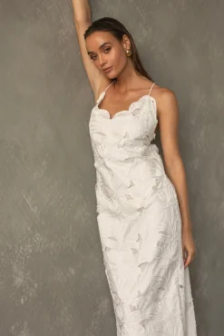 Line & Dot MORNING GLORY MIDI DRESS- Dresses