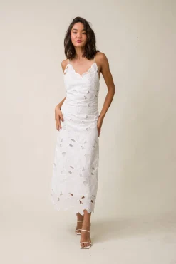 Line & Dot MORNING GLORY MIDI DRESS- Dresses