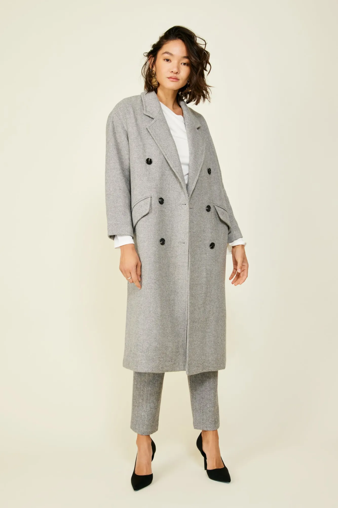 Line & Dot Paola Coat- Outerwear