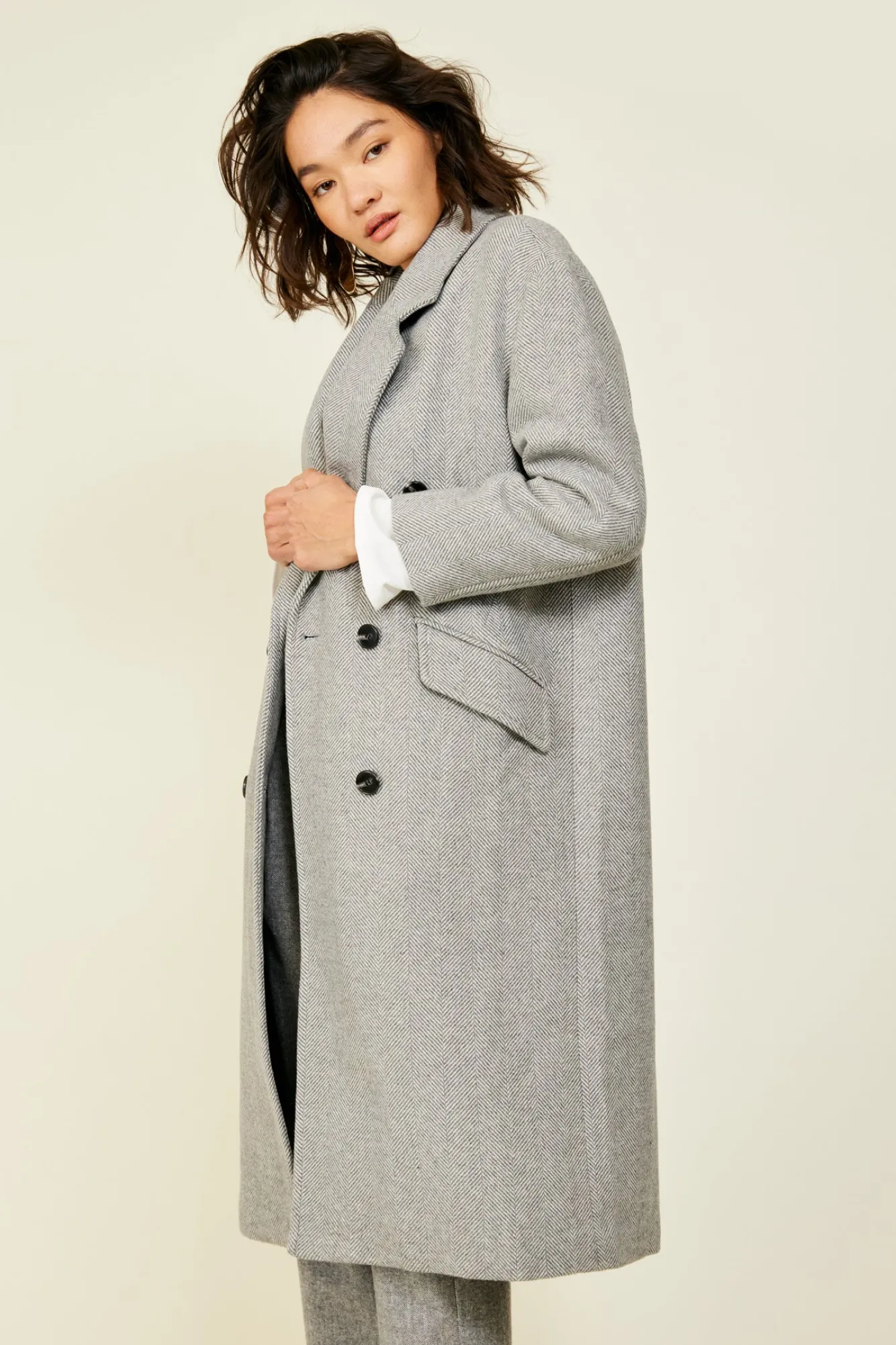 Line & Dot Paola Coat- Outerwear