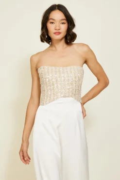 Line & Dot PEARL TOP- Tops