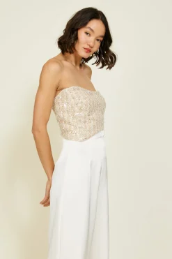 Line & Dot PEARL TOP- Tops