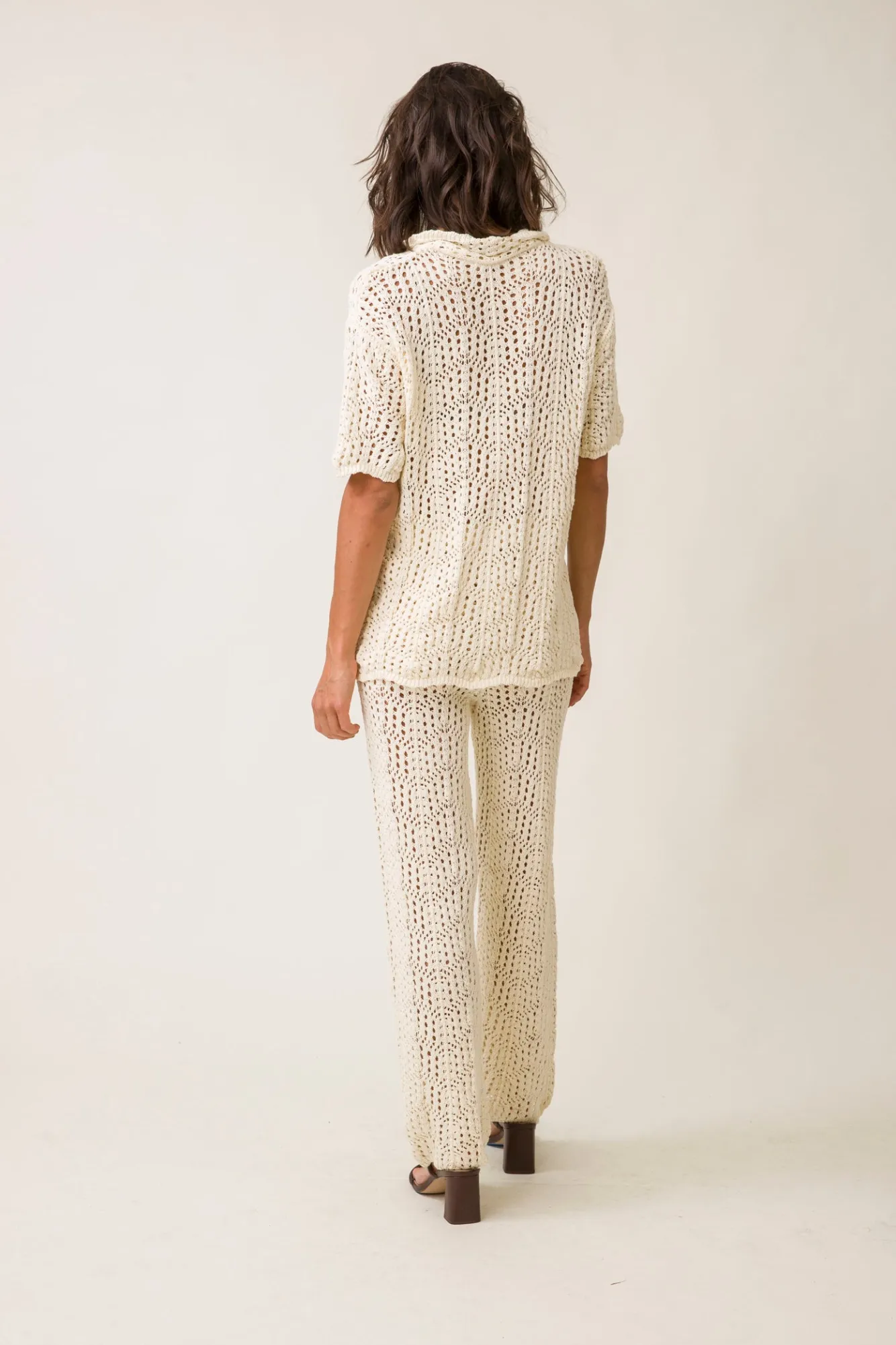 Line & Dot POPPIE CROCHET TOP- Tops