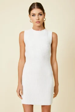 Line & Dot POPPY OPEN BACK SWEATER DRESS- Dresses