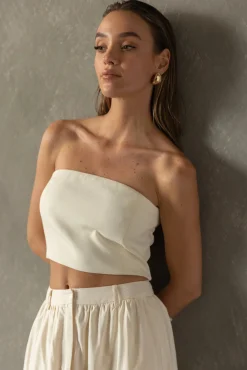 Line & Dot PRESLEY TOP- Tops