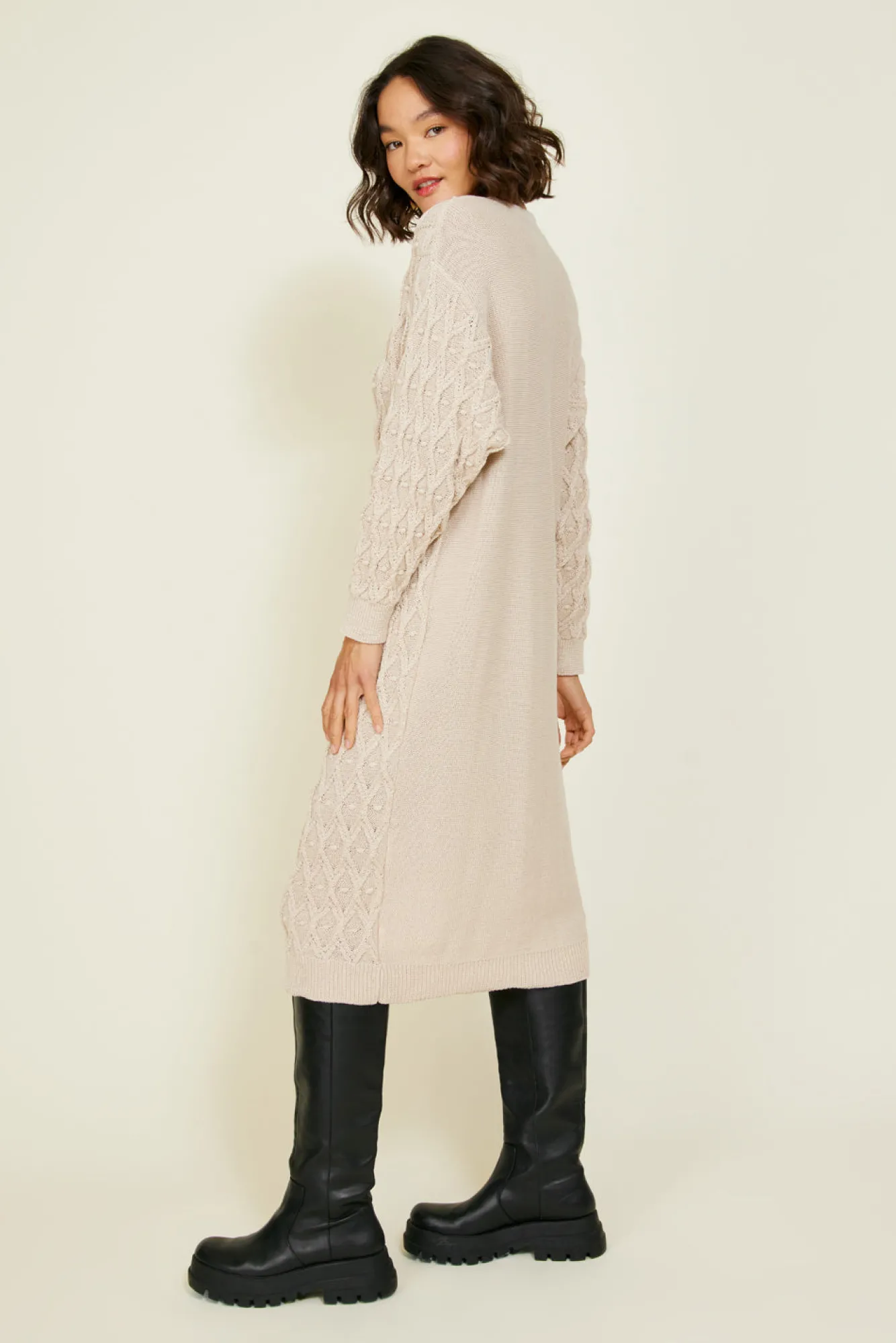 Line & Dot RUBY SWEATER DRESS- Dresses