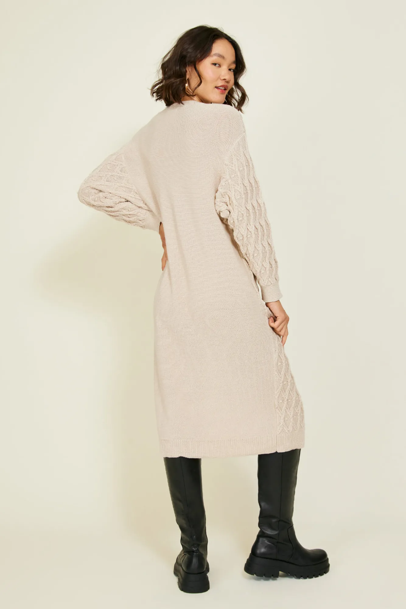 Line & Dot RUBY SWEATER DRESS- Dresses