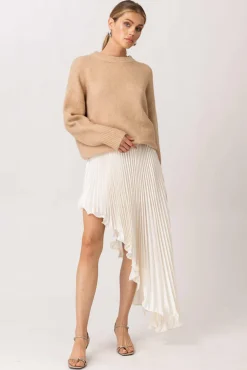 Line & Dot SEYMOUR ASYM SKIRT- Bottoms