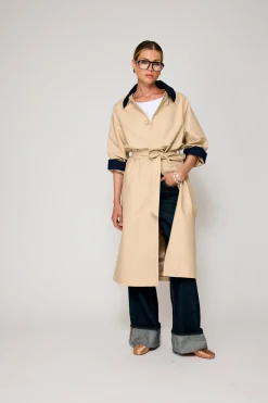 Line & Dot SHILOH TRENCH COAT- Resort