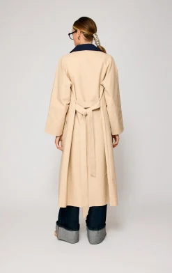 Line & Dot SHILOH TRENCH COAT- Resort