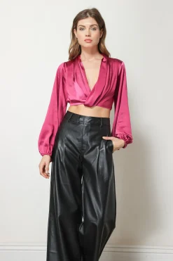 Line & Dot SIMONE LONG SLEEVE TOP- Tops