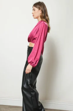 Line & Dot SIMONE LONG SLEEVE TOP- Tops