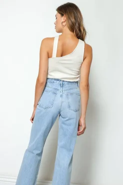 Line & Dot STELLA RIBBED TANK- Tops