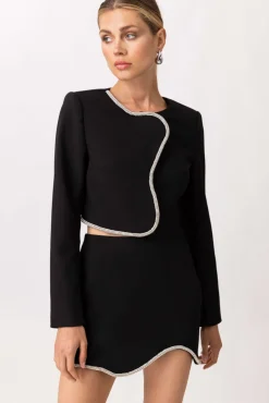 Line & Dot TATE TOP- Tops