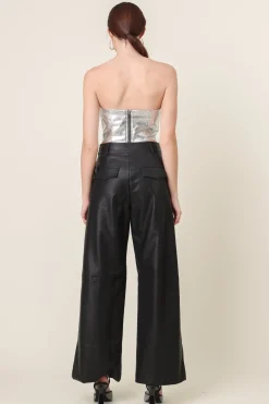 Line & Dot TINSLEY STRAPLESS TOP- Tops