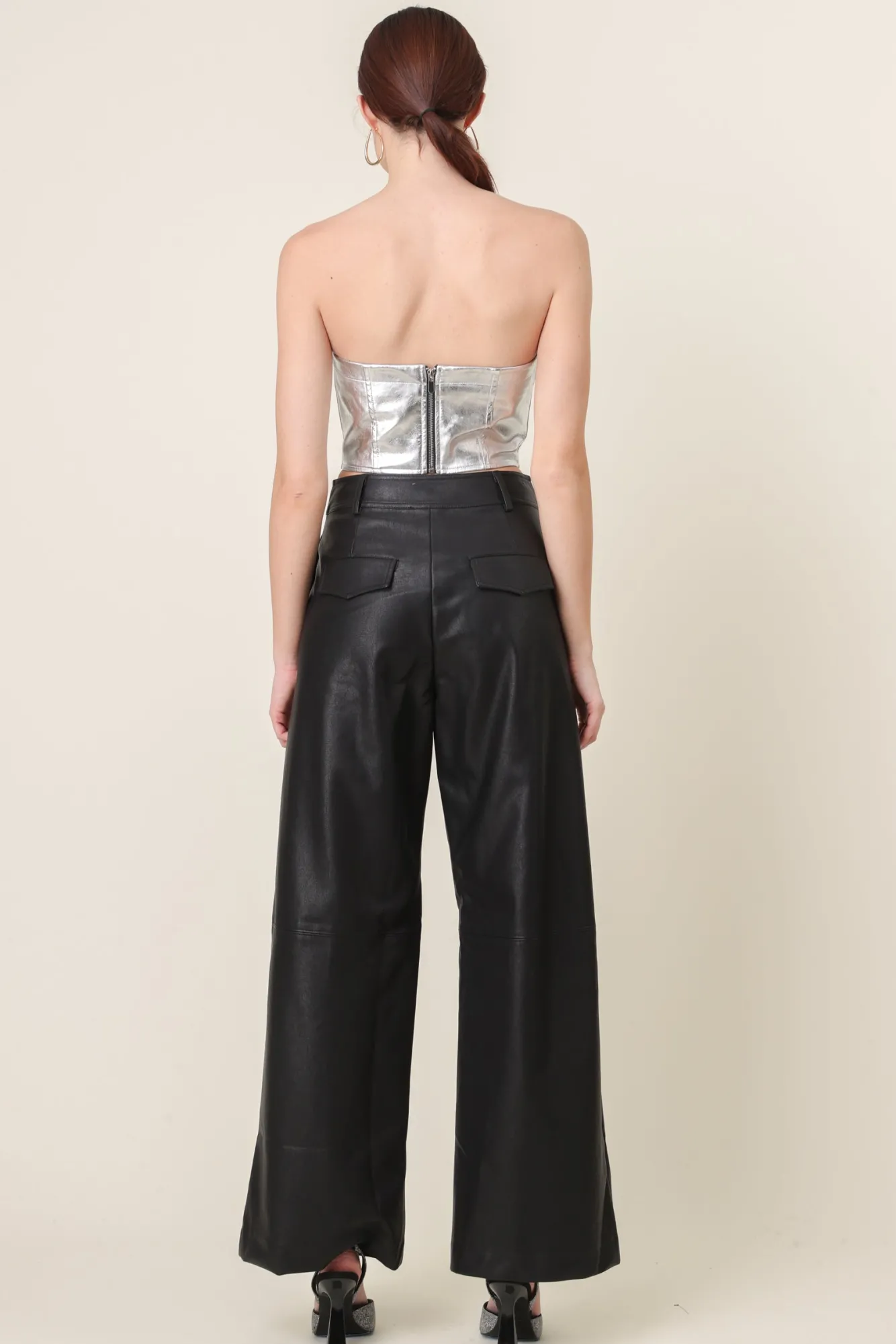 Line & Dot TINSLEY STRAPLESS TOP- Tops