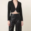 Line & Dot VAUGHN CROPPED BLAZER- Outerwear