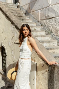 Line & Dot VENICE CROCHET TOP- Tops