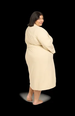 Line & Dot WAFFLE KNIT ROBE- Knits