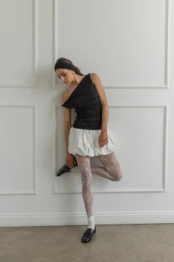 Line & Dot WESLEY MIX-MEDIA MINI DRESS- Dresses